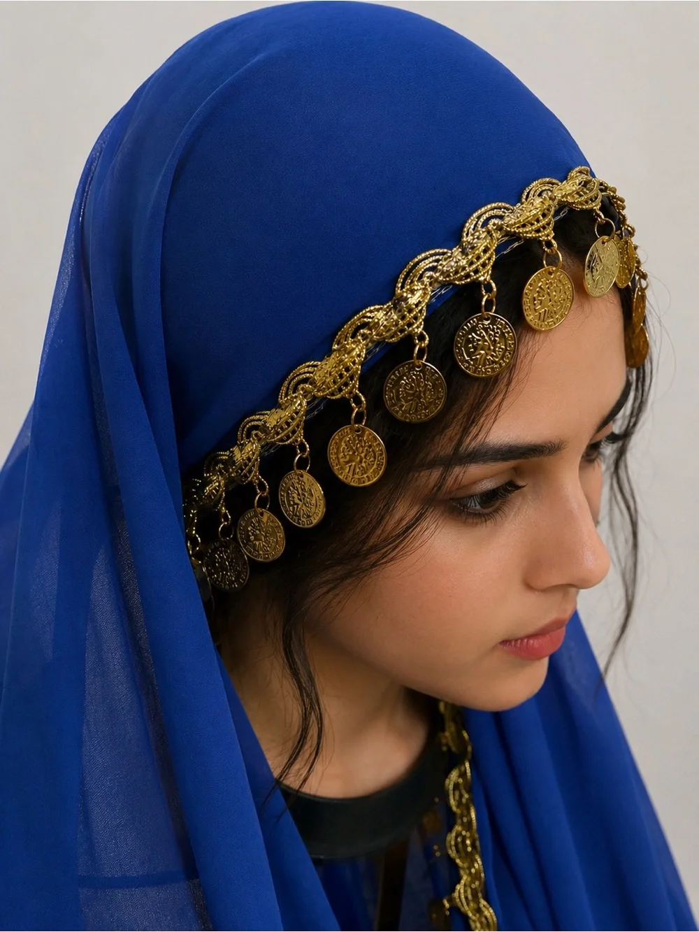 Henna scarf, henna hijab, Tarha , hijab